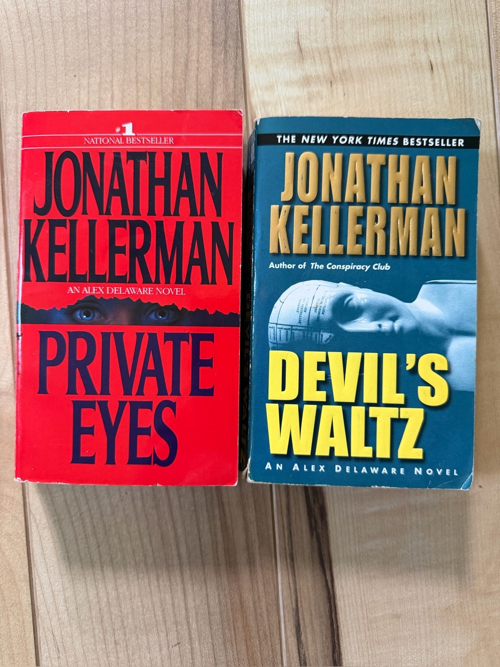 Lot of 2 Jonathan Kellerman crime fiction paperback books